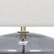 Horizon 24.75 inch 150 watt Smoke Gray Table Lamp Portable Light
