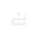 Decker 3 Light 30 inch Polished Nickel Pendant Ceiling Light in Vintage Wine