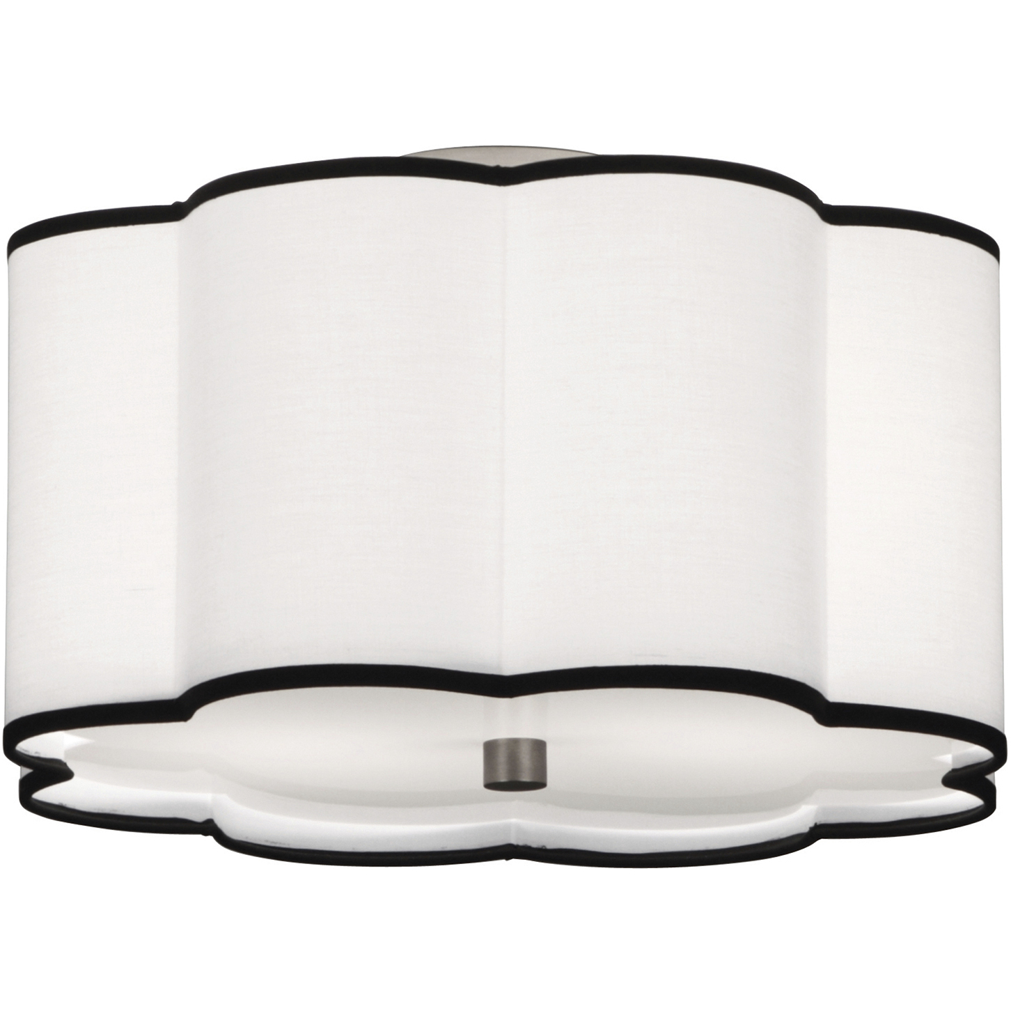 Axis 2 Light 16 inch Blackened Antique Nickel Flushmount Ceiling Light