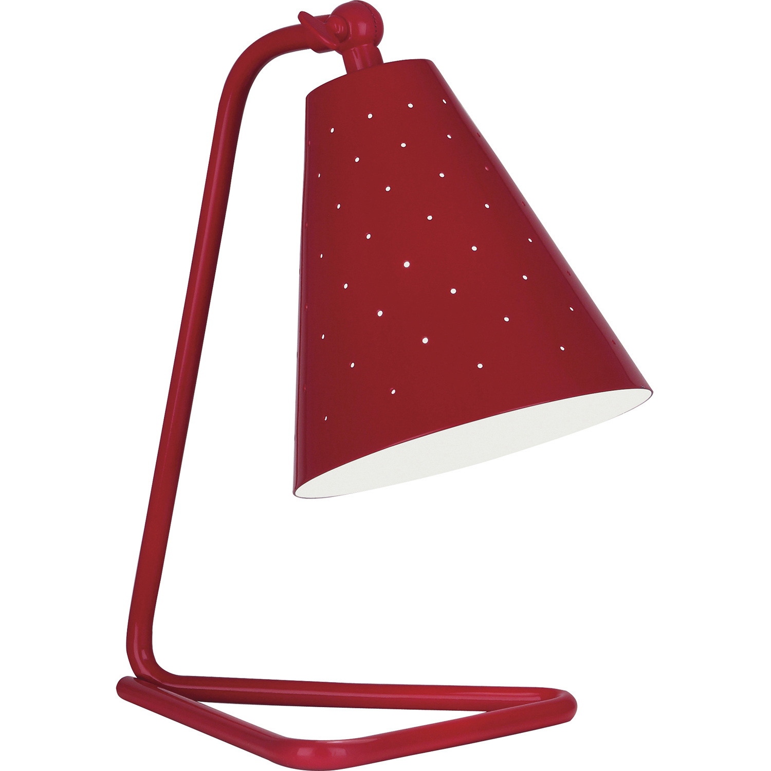Pierce 14.13 inch 60 watt Ruby Red Accent Lamp Portable Light