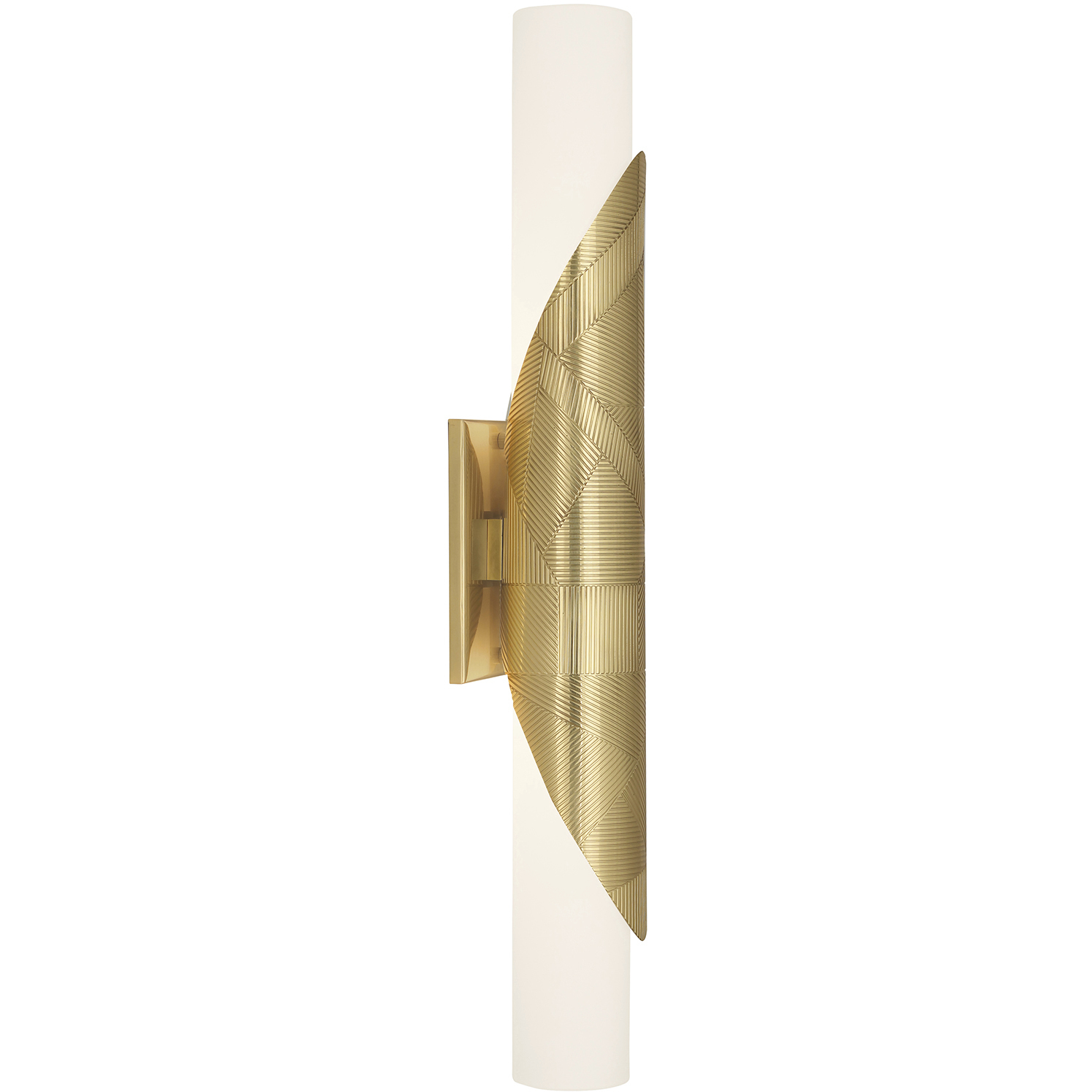 Michael Berman Brut 2 Light 4.5 inch Modern Brass Wall Sconce Wall Light