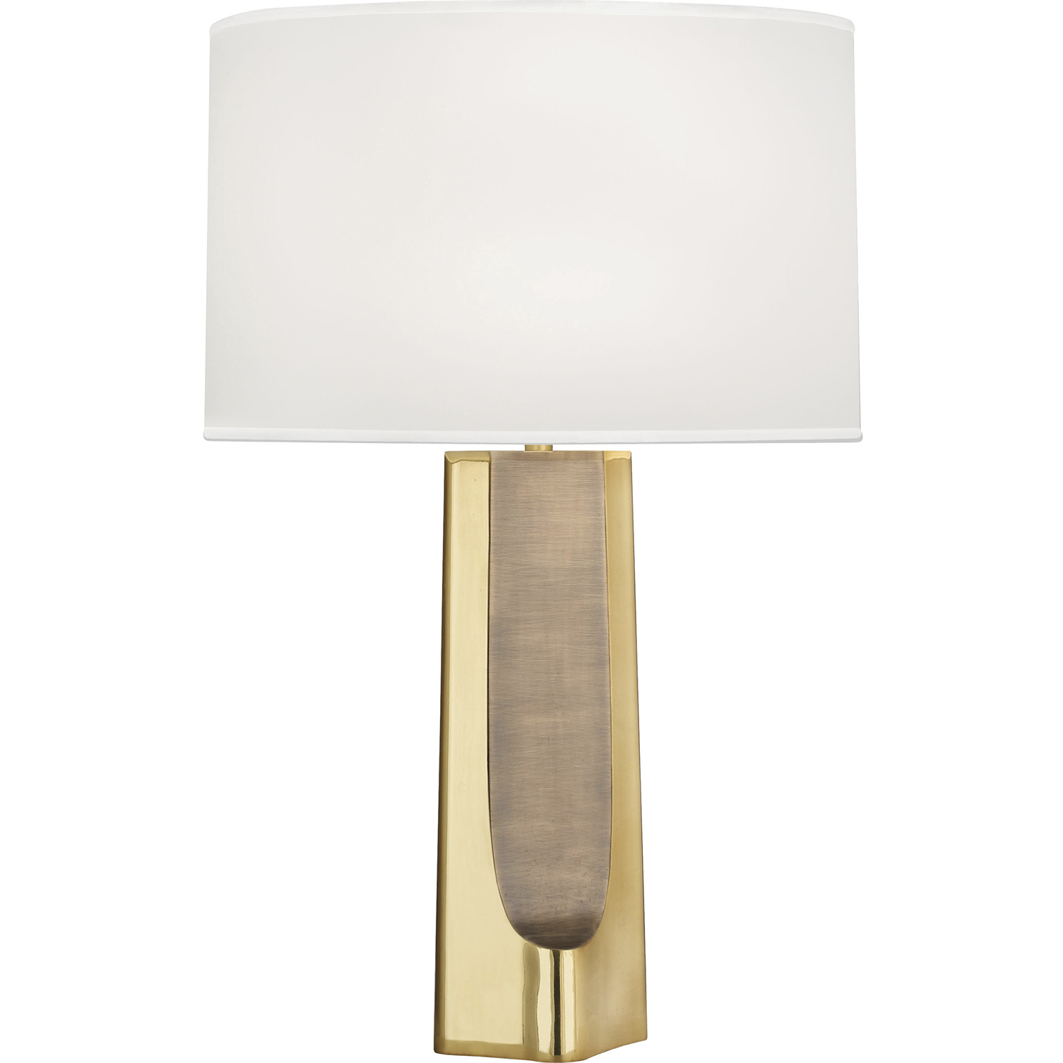 Margeaux 27 inch 100 watt Modern Brass Table Lamp Portable Light