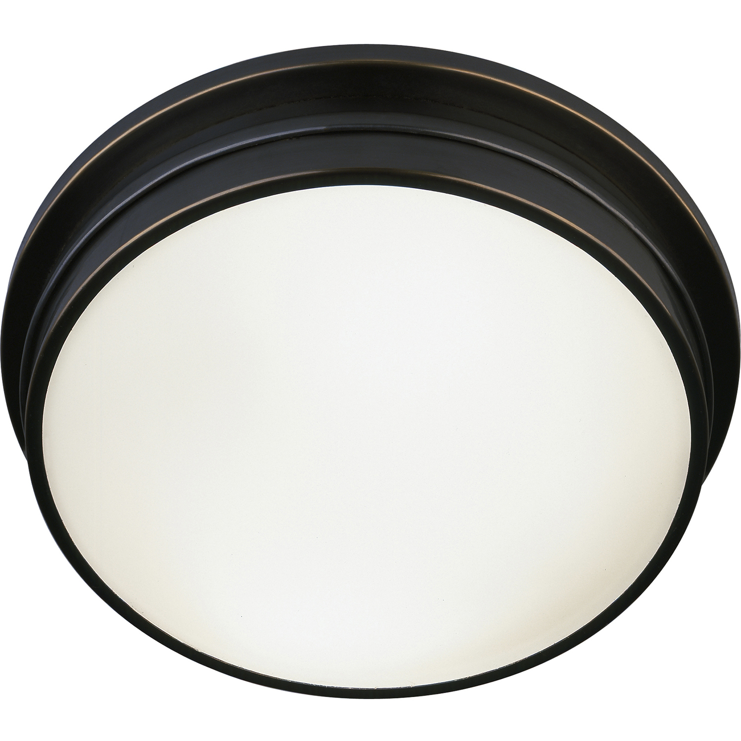 Roderick 2 Light 12.25 inch Deep Patina Bronze Flushmount Ceiling Light