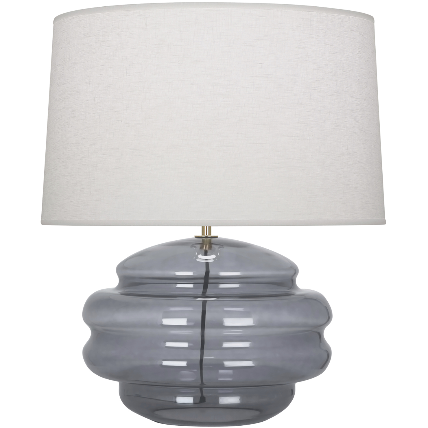 Horizon 24.75 inch 150 watt Smoke Gray Table Lamp Portable Light