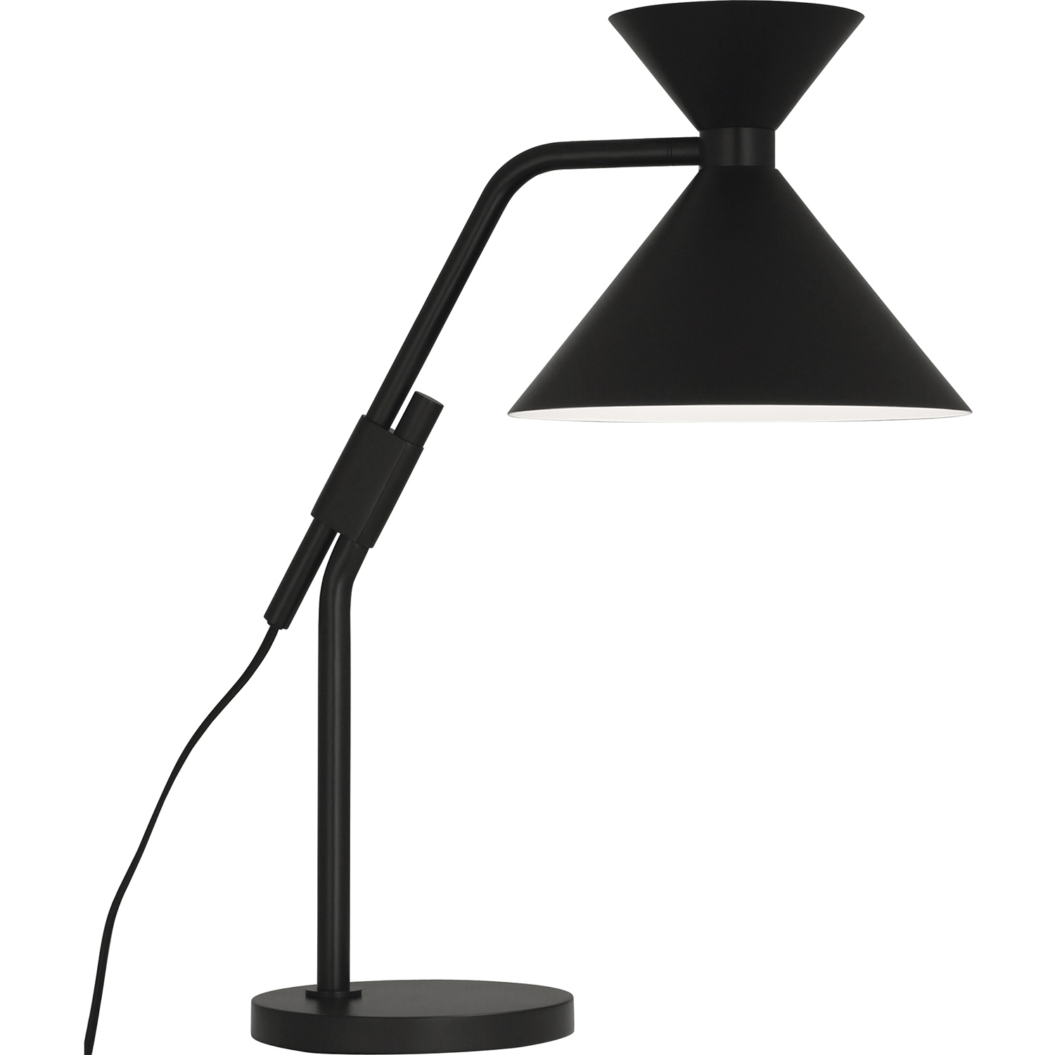 Cinch 26.25 inch 60 watt Matte Black Table Lamp Portable Light