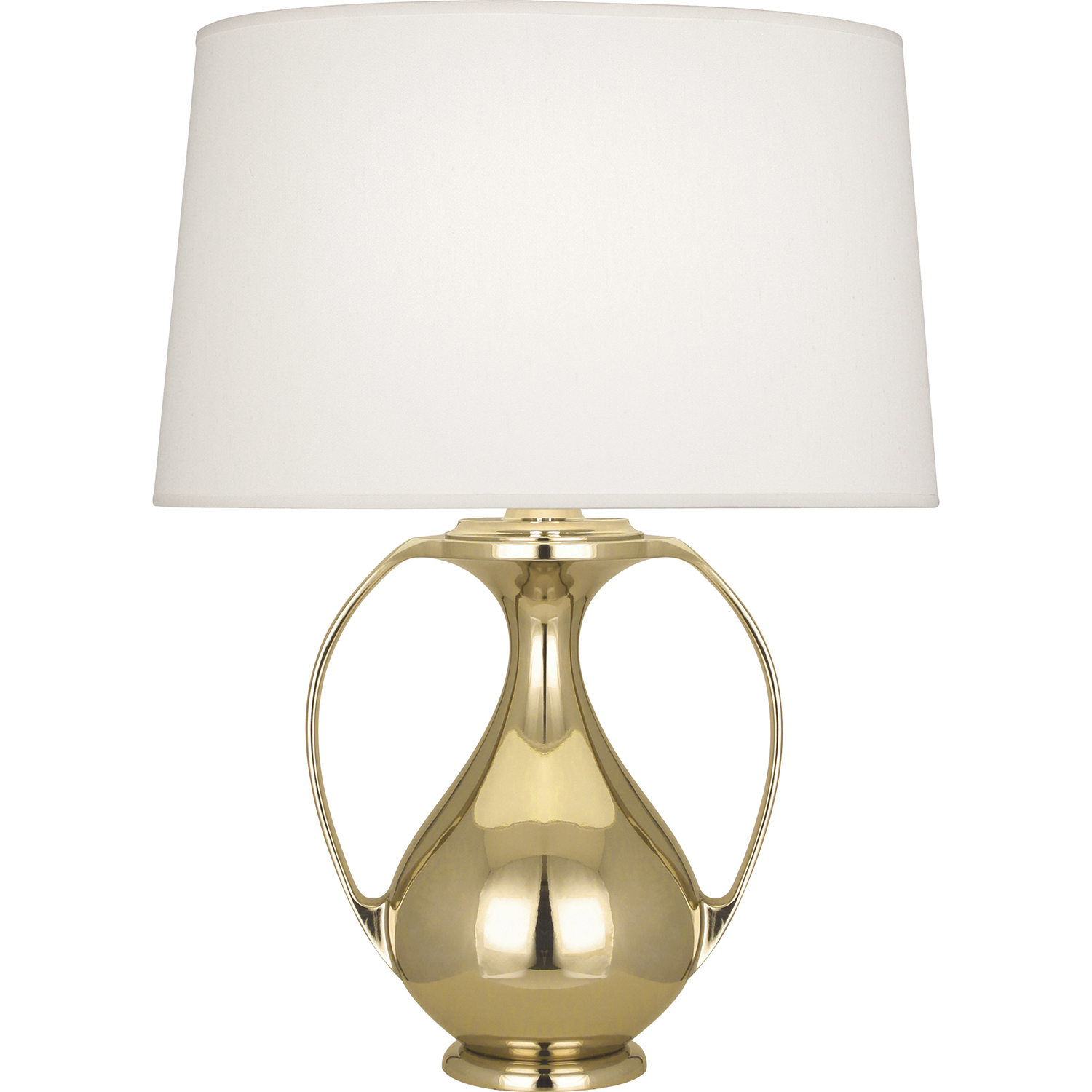 Belvedere 26.25 inch 150 watt Modern Brass Table Lamp Portable Light