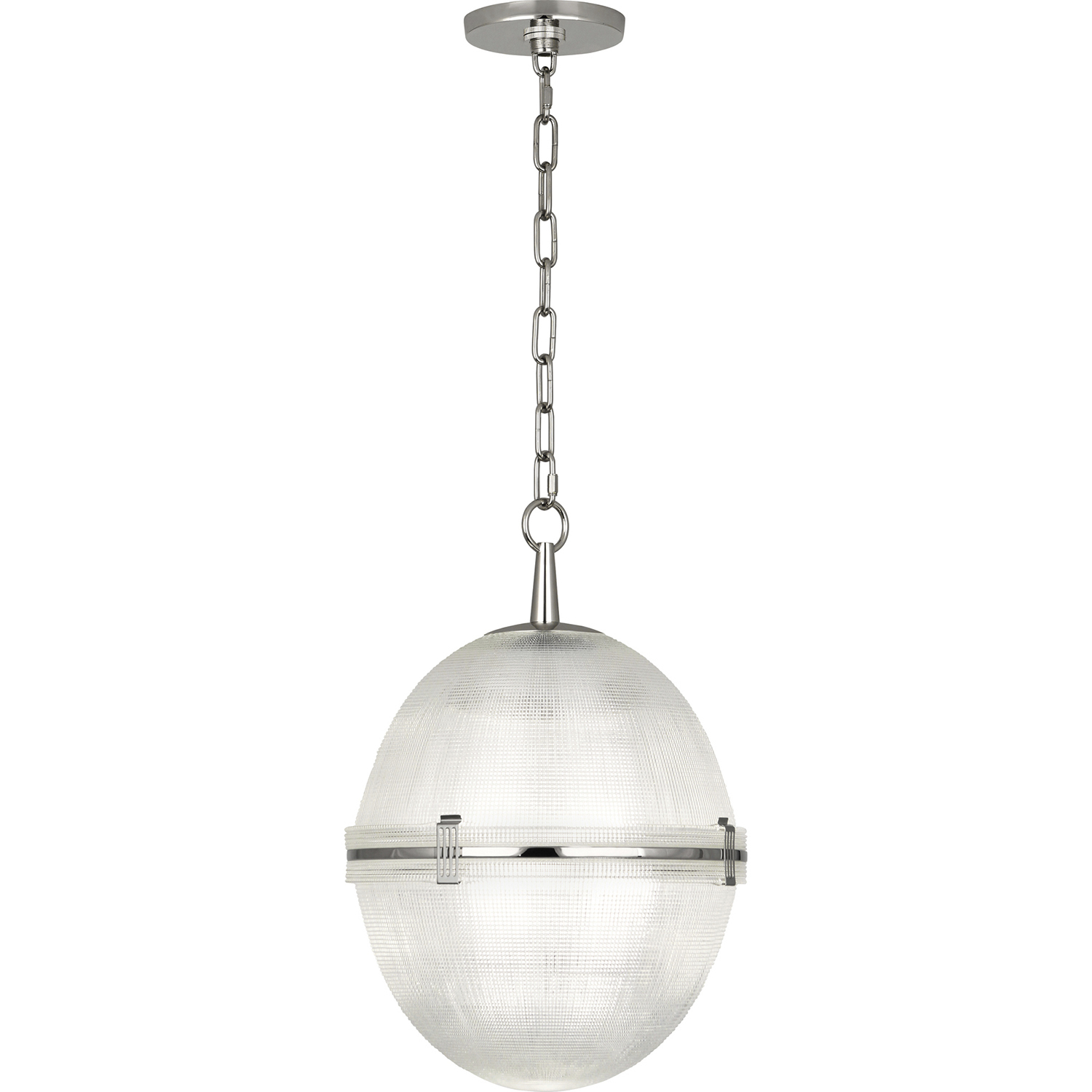 Brighton 1 Light 12.88 inch Polished Nickel Pendant Ceiling Light