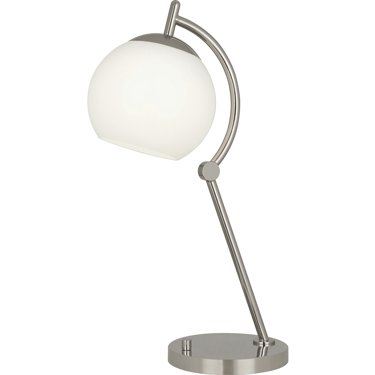 Nova 23.5 inch 100 watt Polished Nickel Table Lamp Portable Light