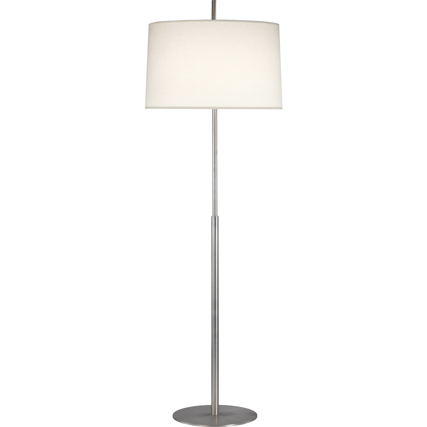 Echo 63.75 inch 150 watt Stainless Steel Floor Lamp Portable Light
