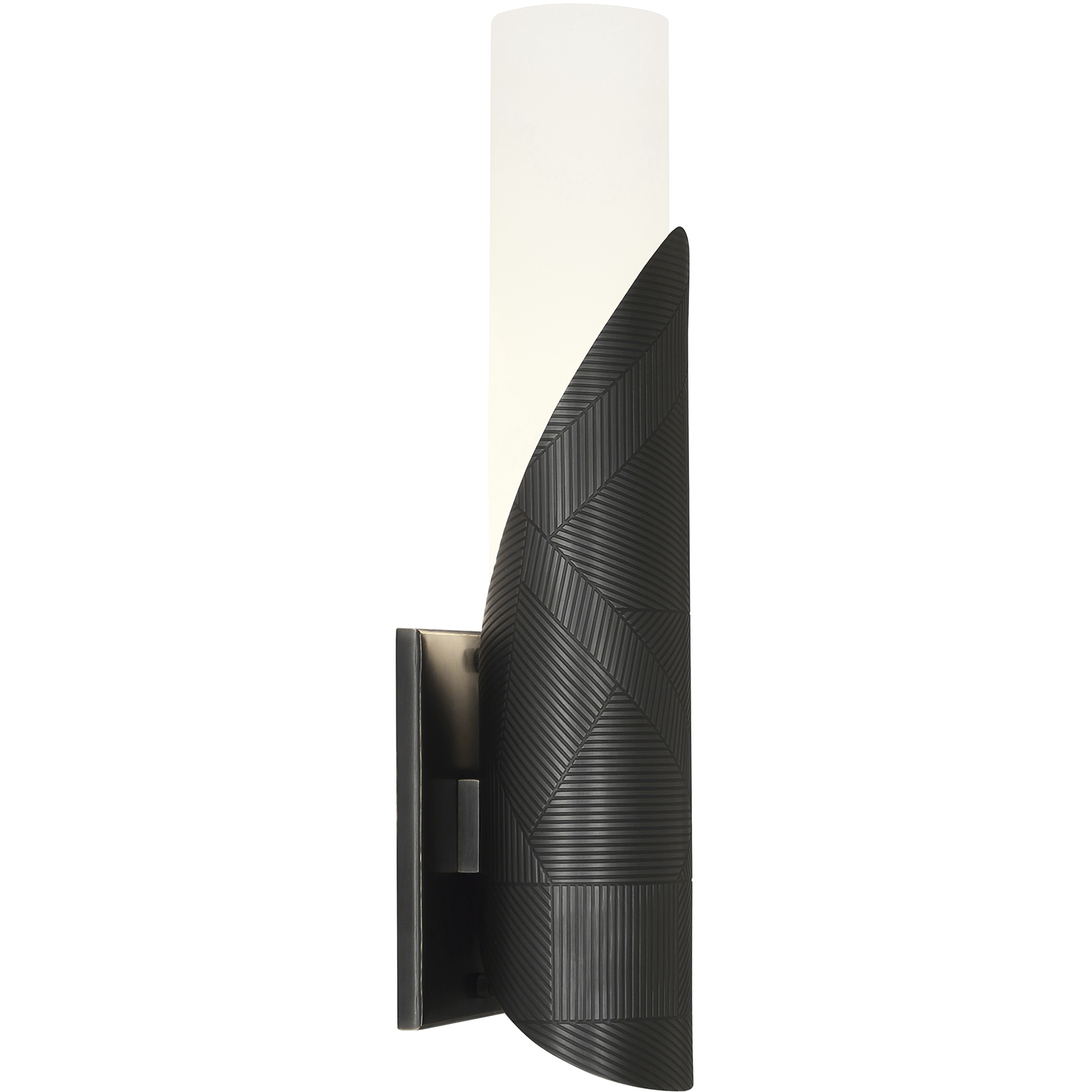 Michael Berman Brut 1 Light 4.5 inch Deep Patina Bronze Wall Sconce Wall Light