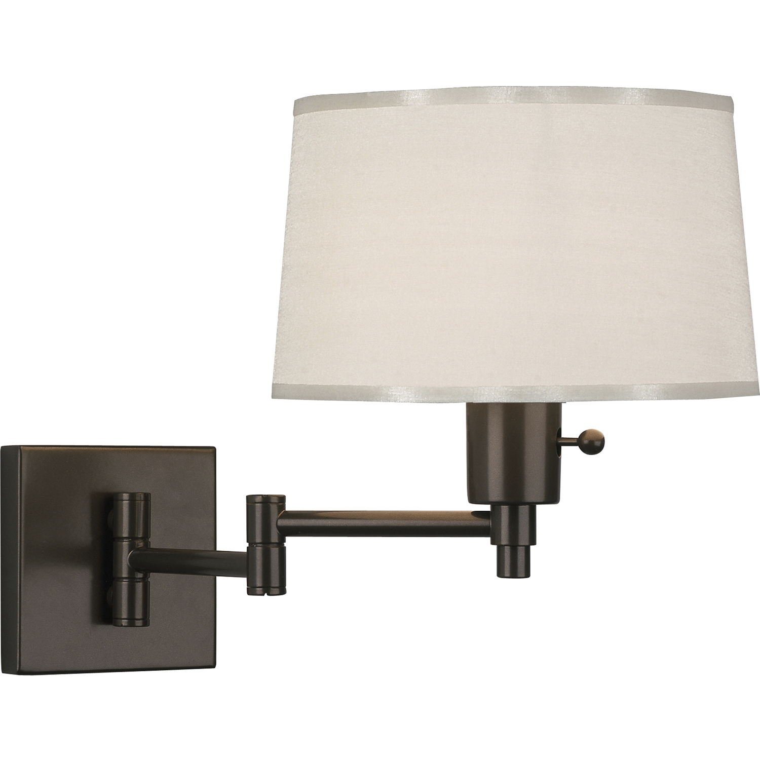Robert Abbey Real Simple 14.75 inch 60 watt Dark Bronze Wall Swinger Wall Light Z1816 - Open Box
