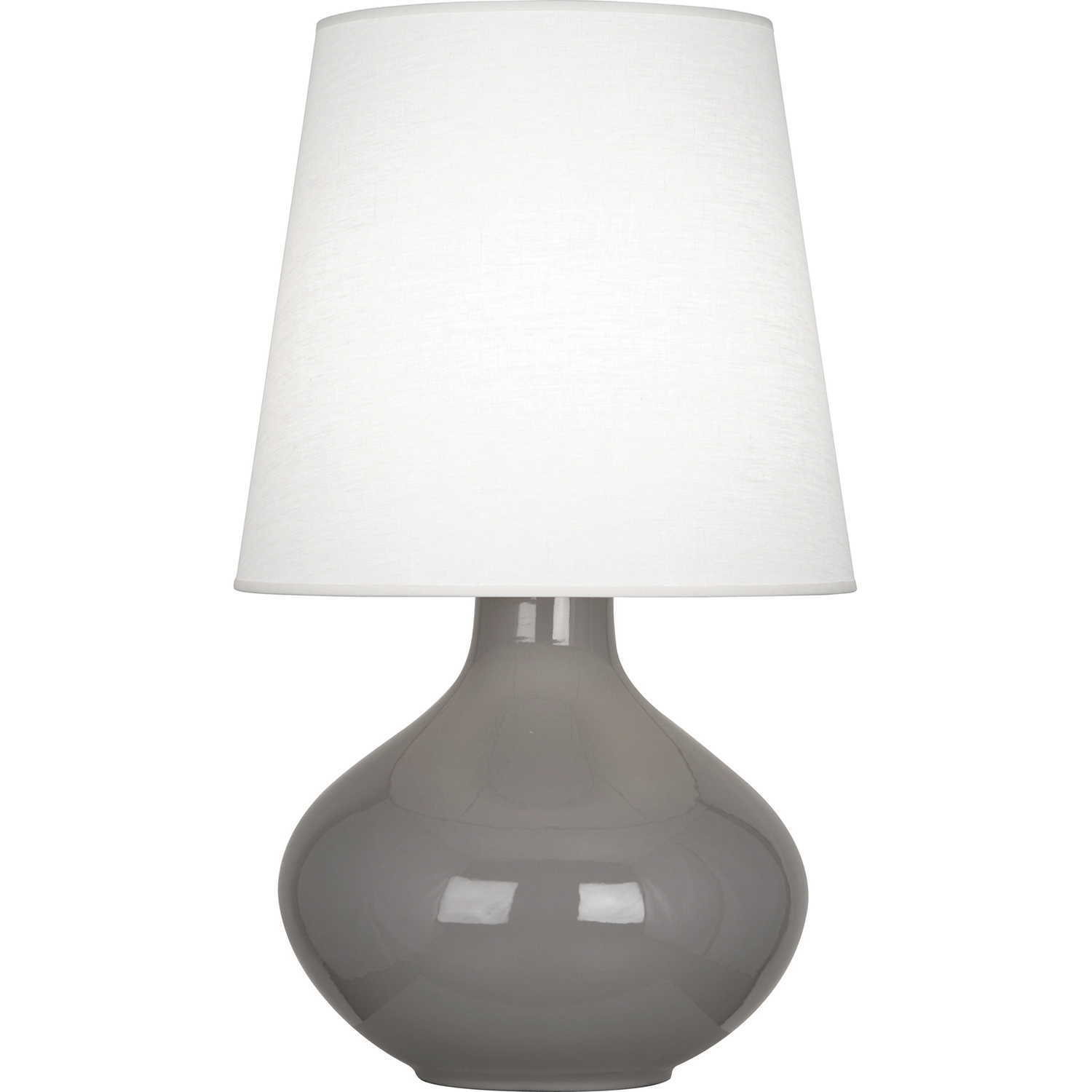 June 30.75 inch 150 watt Smoky Taupe Table Lamp Portable Light in Oyster Linen