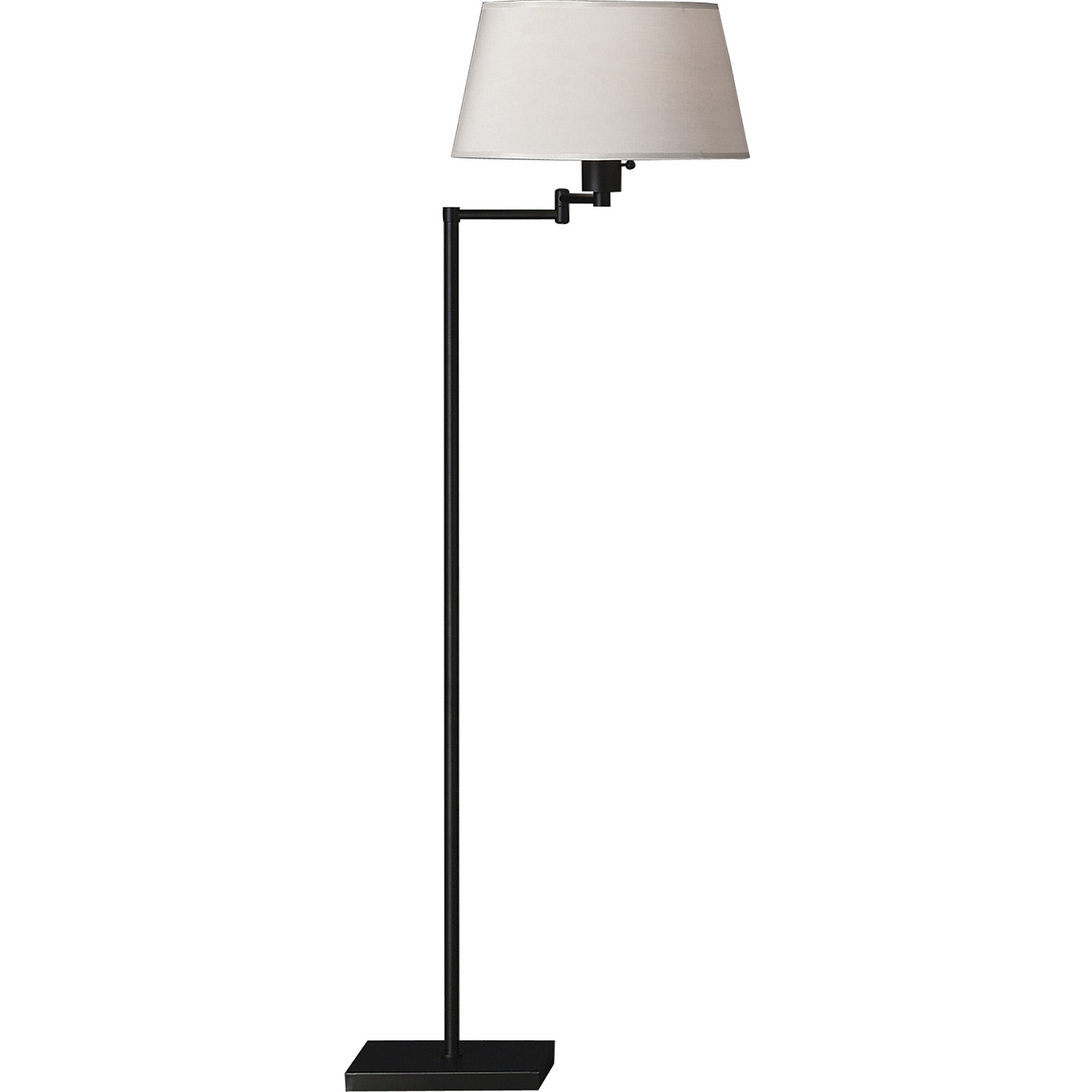 Real Simple 55.5 inch 150 watt Matte Black Powder Coat Floor Lamp Portable Light