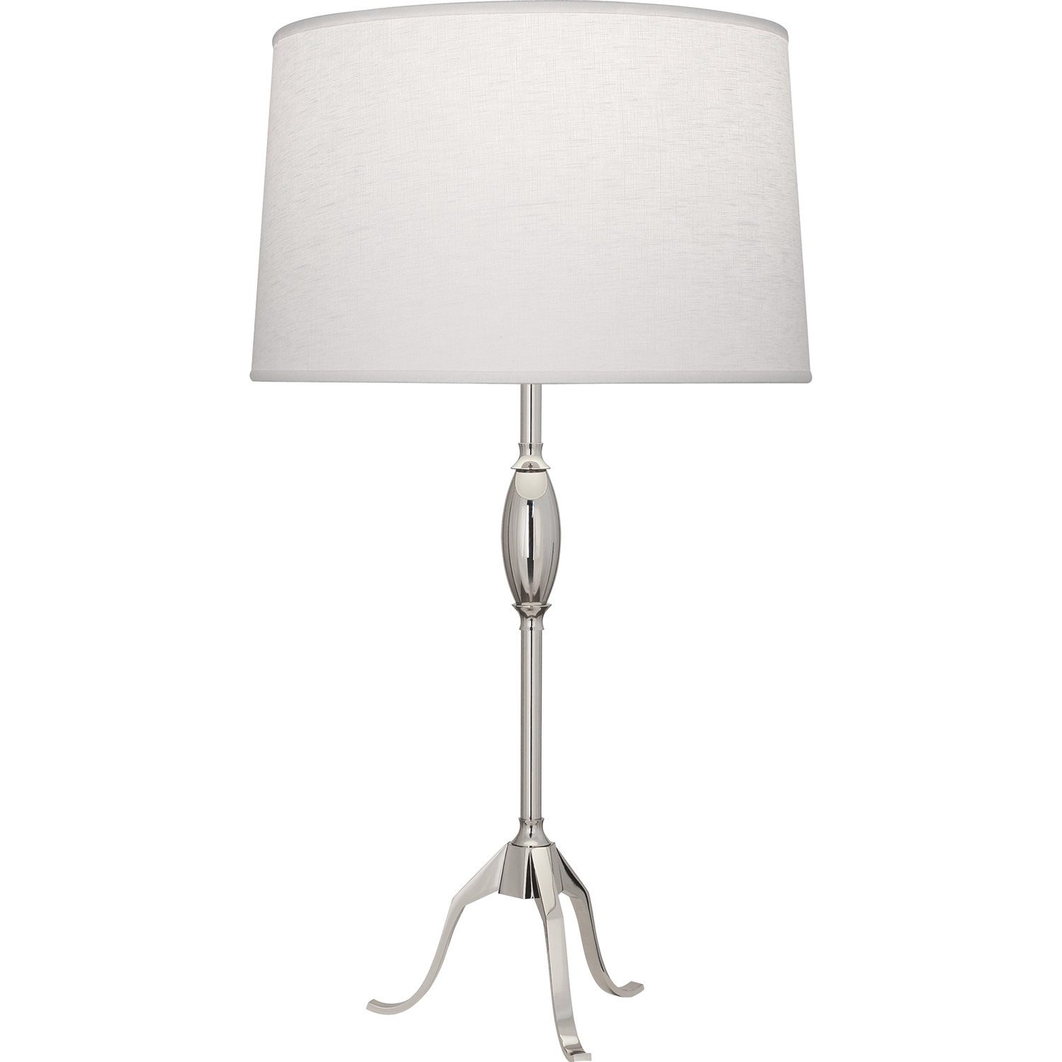 Grace 29 inch 150 watt Polished Nickel Table Lamp Portable Light