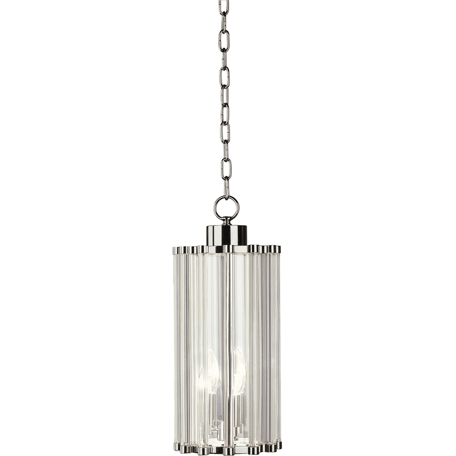 Cole 3 Light 7.5 inch Polished Nickel Pendant Ceiling Light