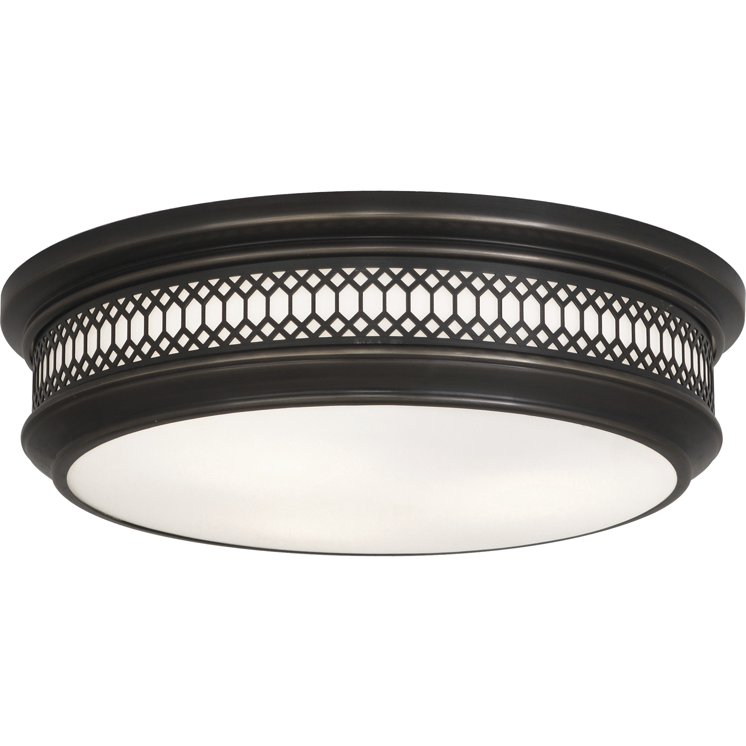 Williamsburg Tucker 3 Light 16.75 inch Deep Patina Bronze Flushmount Ceiling Light