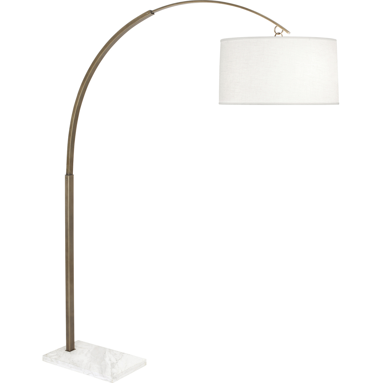 Archer 66.38 inch 100 watt Warm Brass Floor Lamp Portable Light