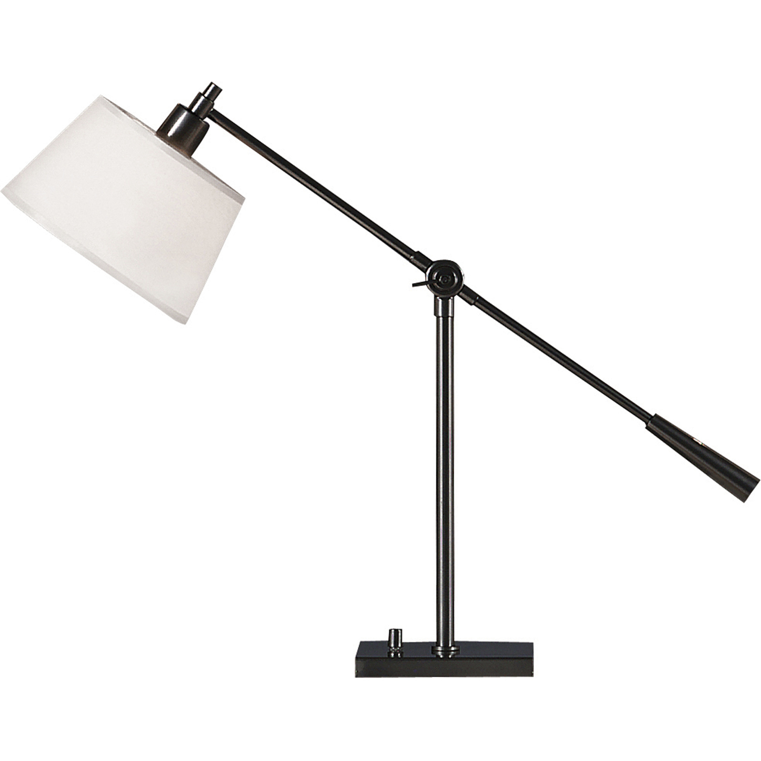 Real Simple 15.75 inch 100 watt Gunmetal Powder Coat Table Lamp Portable Light
