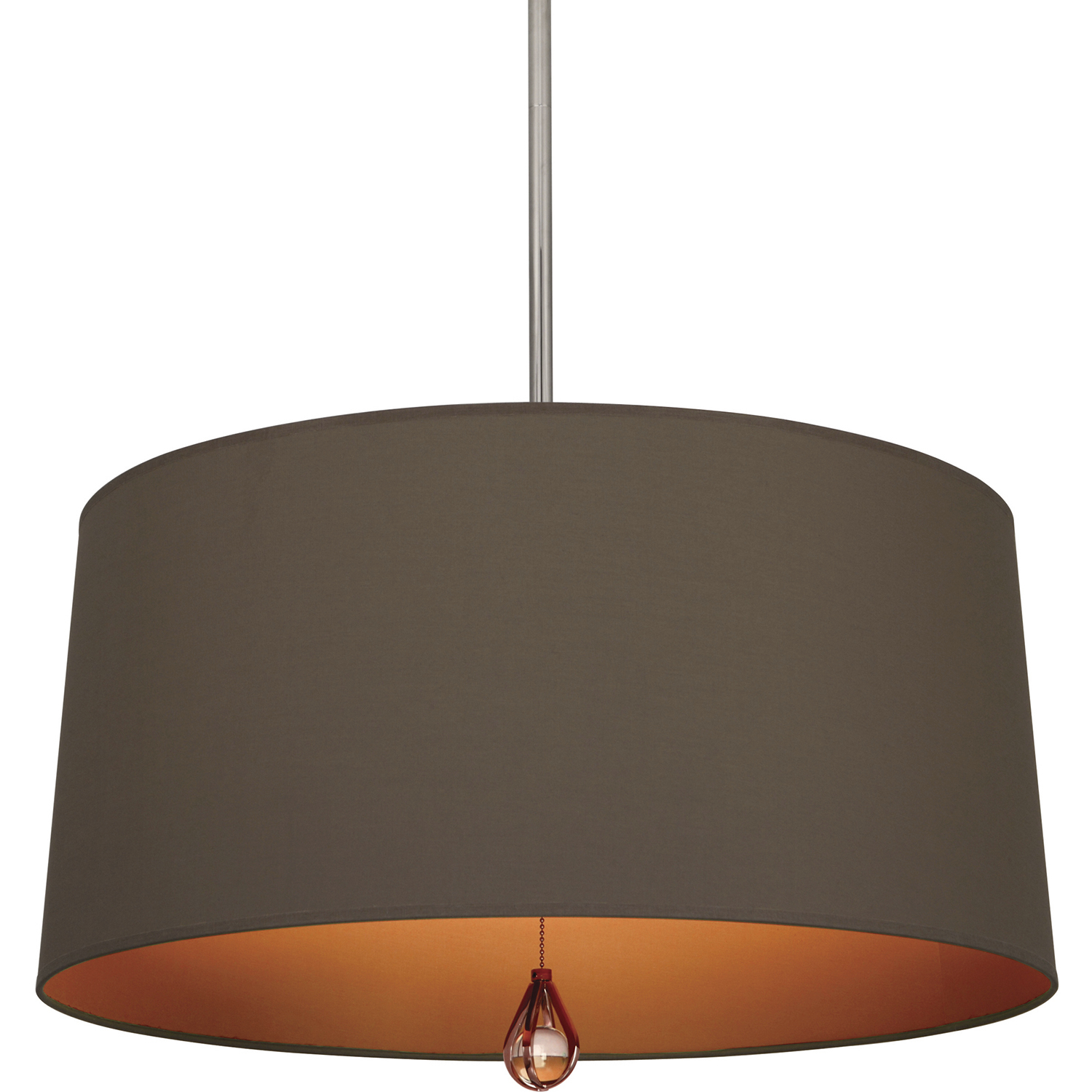 Williamsburg Custis 3 Light 25.5 inch Polished Nickel Pendant Ceiling Light in Revolutionary Storm With William Of Orange