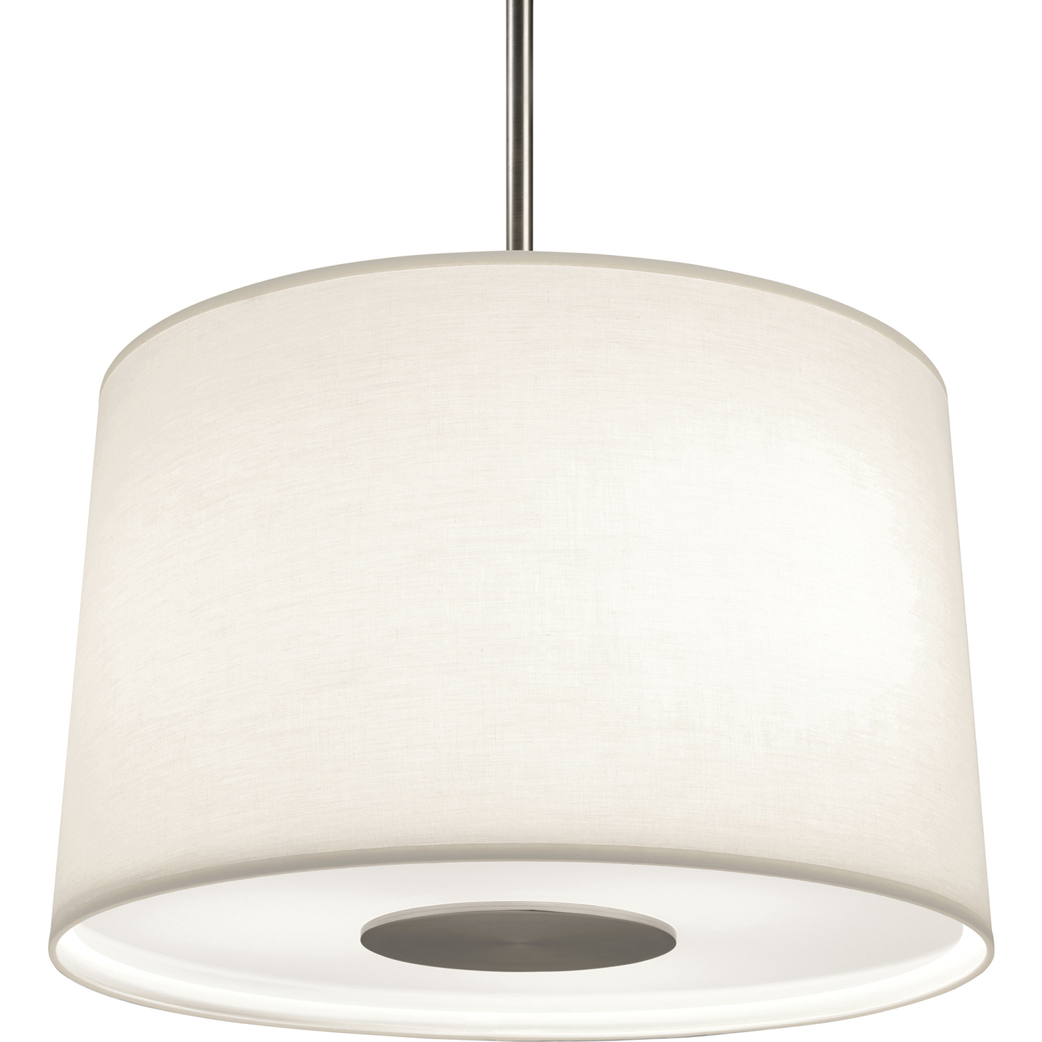 Echo 3 Light 20 inch Stainless Steel Pendant Ceiling Light