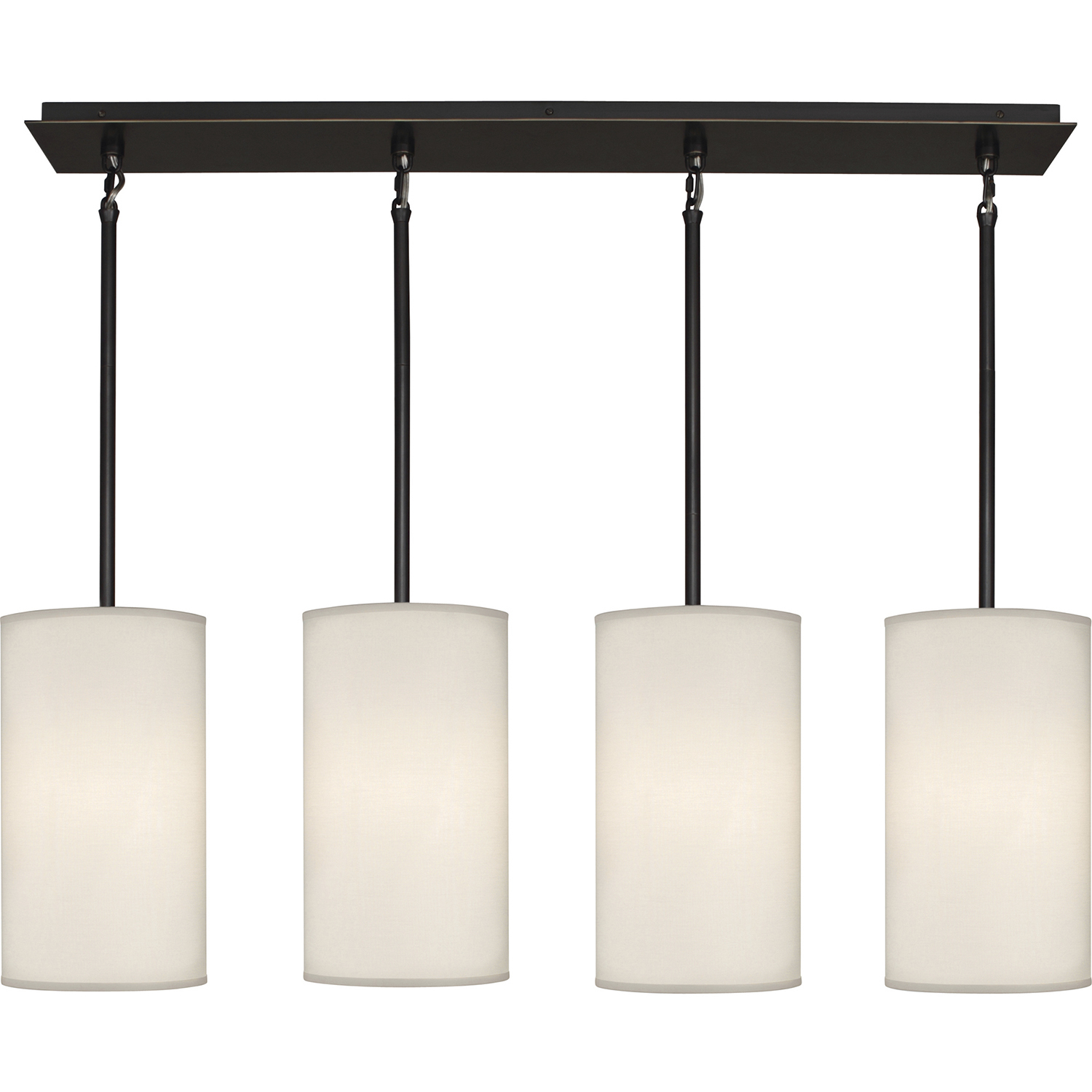 Echo 4 Light 44.25 inch Deep Patina Bronze Chandelier Ceiling Light