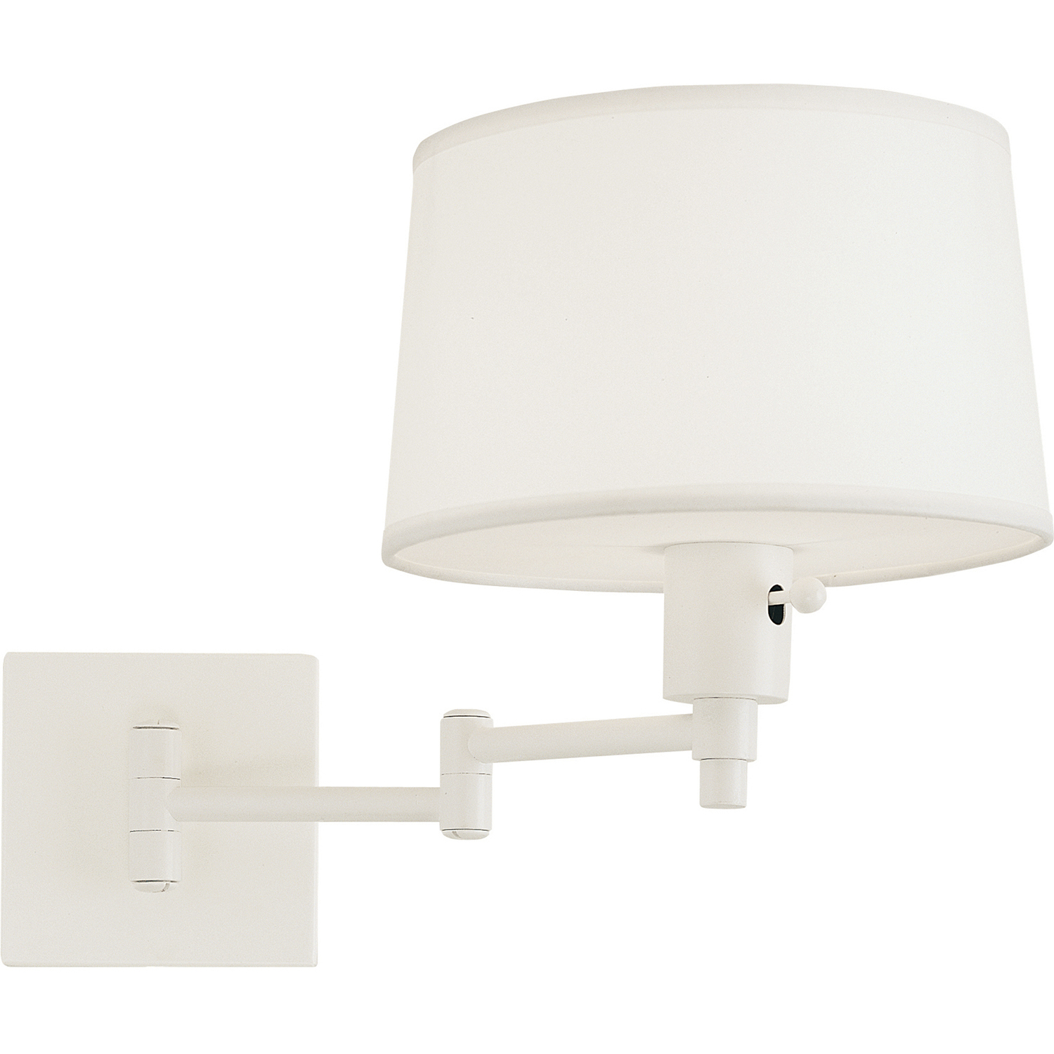 Real Simple 14.75 inch 60 watt Stardust White Powder Coat Wall Swinger Wall Light