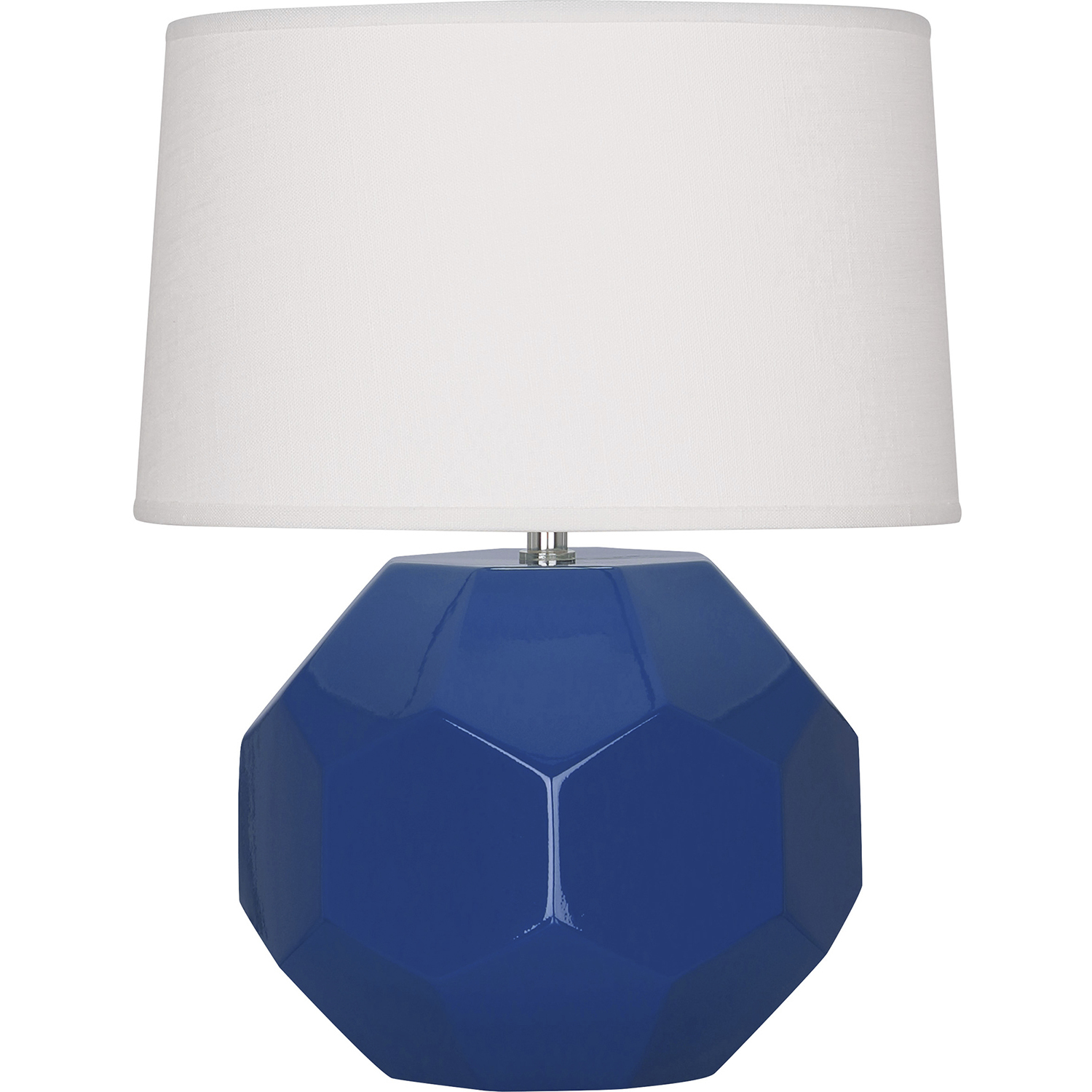 Franklin 23.5 inch 150 watt Cobalt Glaze Table Lamp Portable Light